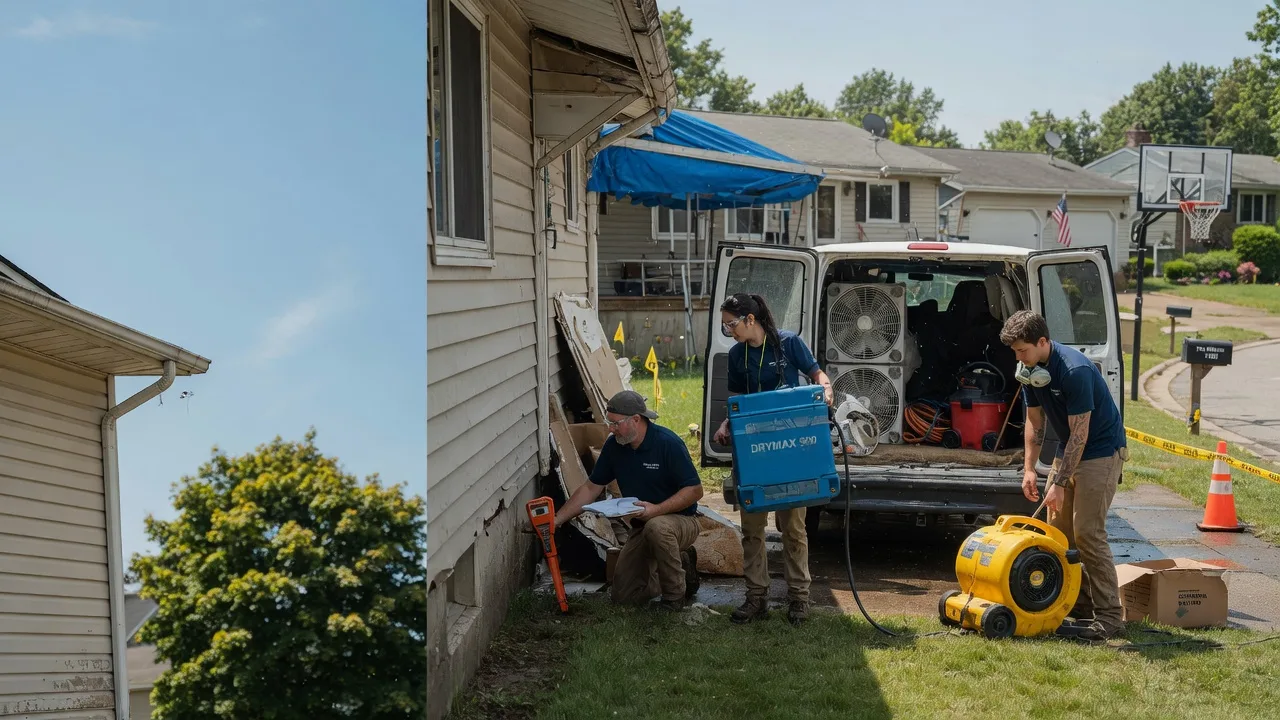 Ceiling Leak Cleanup in Wyoming, MN near me